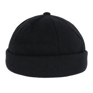 Epoch Hats Company Men's Rolled Cuff  Fisherman Wool Winter Cap